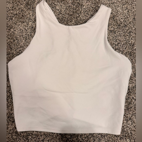 Athleta Tops - Athleta Conscious Crop Bra - Size XS for D-DD in White